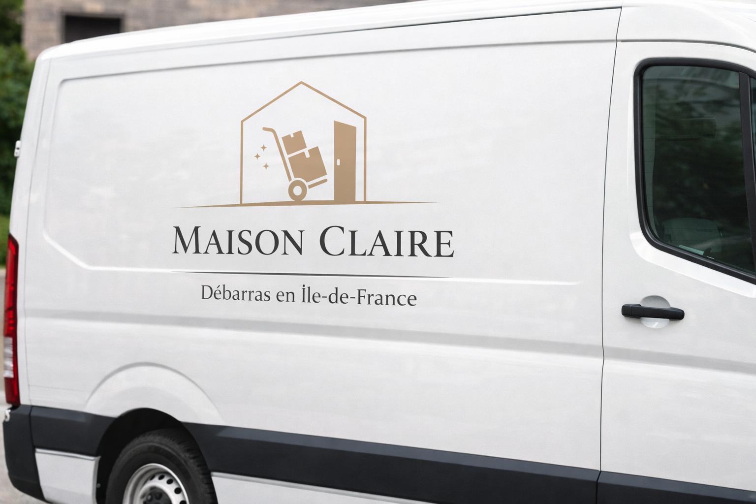 Camion Maison Claire Débarras — Île-de-France